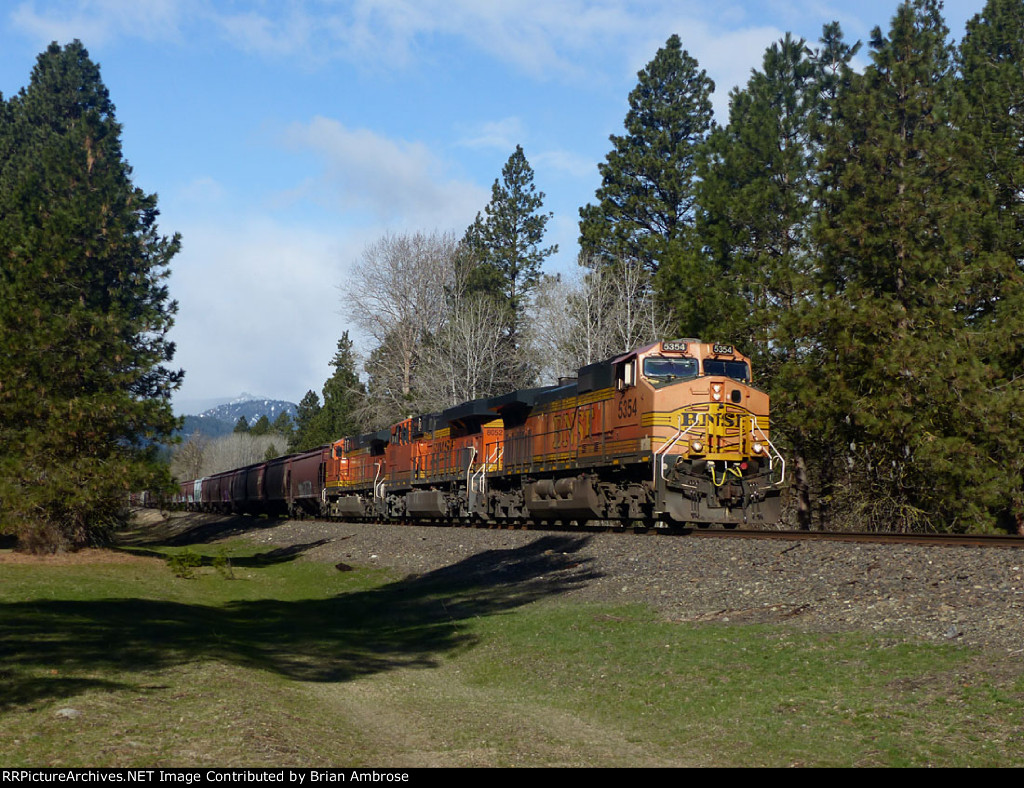 BNSF 5354 East XKALDYO